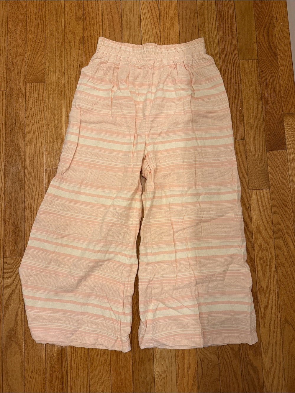 Mara Hoffman swim cover up pants high waisted wide leg